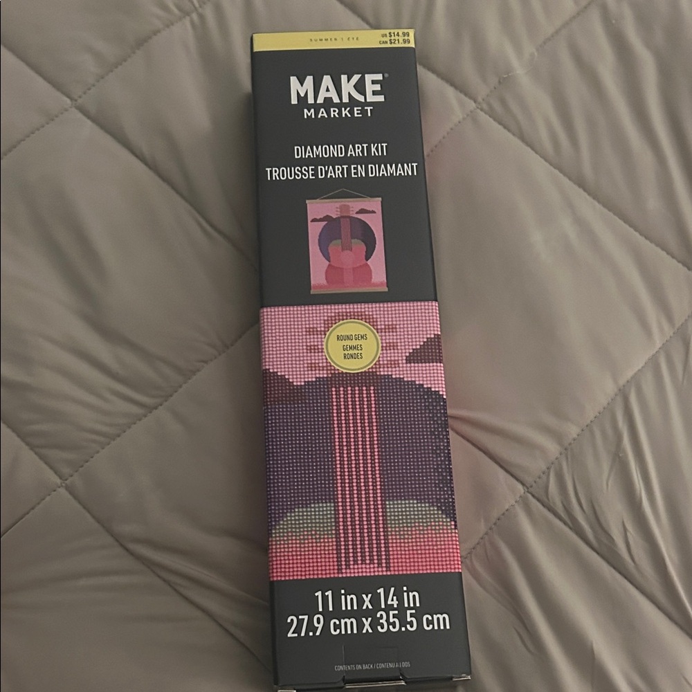 Make Market Diamond Art Guitar Kit